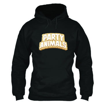 Party Animals Sudadera de Manga Larga Sudadera Estampada con Capucha Unisex